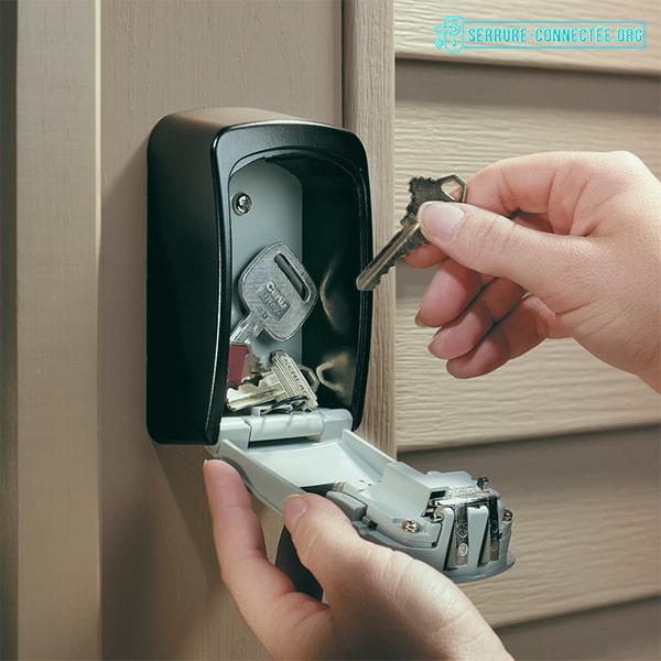 Boite à clé connectée avec anse amovible - Coffre et boîte à clé - Webstore  sécurité